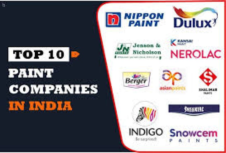 Top 10 Paint Companies in India with Price